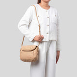 MARC JACOBS Preppy Nylon Mini Natasha Crossbody Bag Iced Coffee M0012909