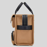 MARC JACOBS The Cargo Canvas Medium Tote Bag Camel 2P5HTT007H03