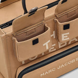 MARC JACOBS The Cargo Canvas Medium Tote Bag Camel 2P5HTT007H03