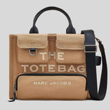 MARC JACOBS The Cargo Canvas Medium Tote Bag Camel 2P5HTT007H03