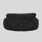 MARC JACOBS Quilted Nylon Utility Messenger Bag Black 4F5HMS018H02