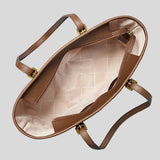 MICHAEL KORS Jet Set Travel Small Saffiano Leather Top-Zip Tote Bag Luggage 35S0GTVT1L