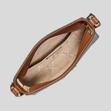 MICHAEL KORS Jet Set Travel Small Signature Logo Messenger Bag Brown 35S5GTVC1B