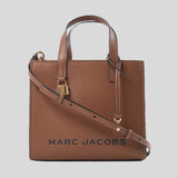 MARC JACOBS Mini Grind Leather Tote Cognac 4R3HTT020H02