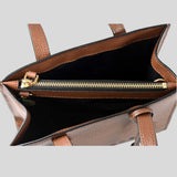 MARC JACOBS Mini Grind Leather Tote Cognac 4R3HTT020H02