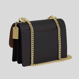 COACH Klare Crossbody Bag In Signature Canvas Walnut/Black CV978