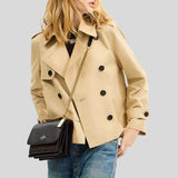 COACH Klare Crossbody Bag In Signature Canvas Walnut/Black CV978