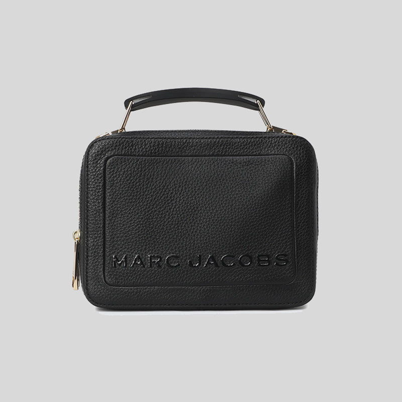 Marc Jacobs The Textured Box Bag 23 Black H137L01FA21 – LussoCitta
