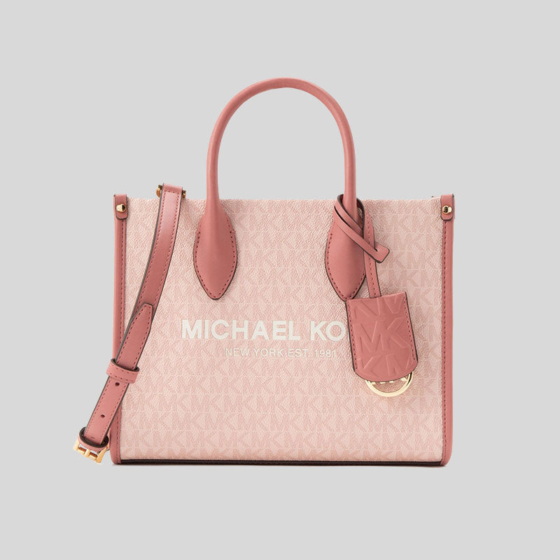 Michael Kors Mirella Small Logo Crossbody Bag Dark Powder Blush