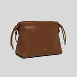 A.P.C. Brown Mini Ninon Bag Hazelnut F61582