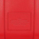MARC JACOBS Leather The Tote Small Traveler Tote Bag True Red H009L01SP21