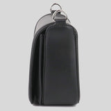 MARC JACOBS Leather Full Flap Logo Shoulder Bag Black H901L01RE21