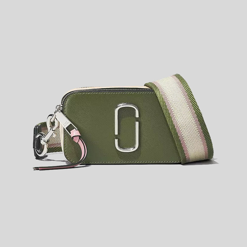 Marc Jacobs The Snapshot small camera bag green
