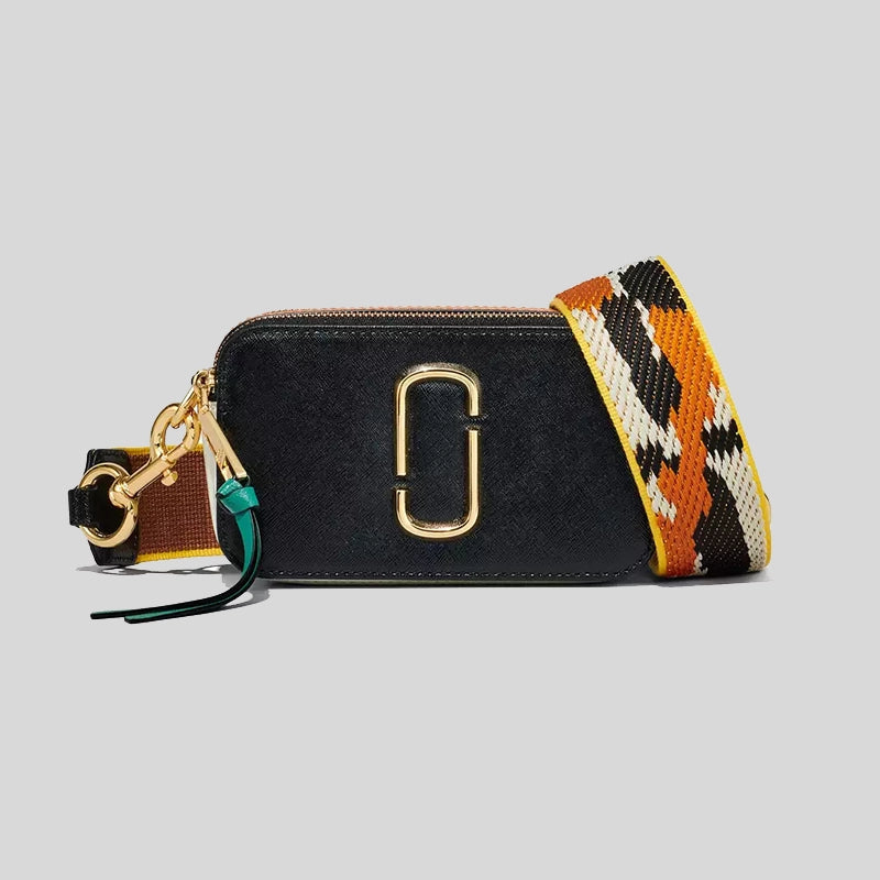 Marc Jacobs Snapshot Small Camera Bag- Black/Multi 