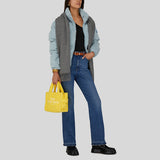 MARC JACOBS Mini The Tote Terry Cloth Bag Yellow H058M06PF22