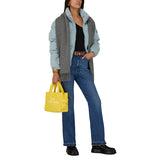 MARC JACOBS Mini The Tote Terry Cloth Bag Yellow H058M06PF22