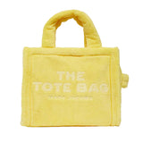 Marc Jacobs Mini The Tote Terry Cloth Bag Yellow H058M06PF22 lussocitta lusso citta