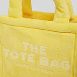 MARC JACOBS Mini The Tote Terry Cloth Bag Yellow H058M06PF22