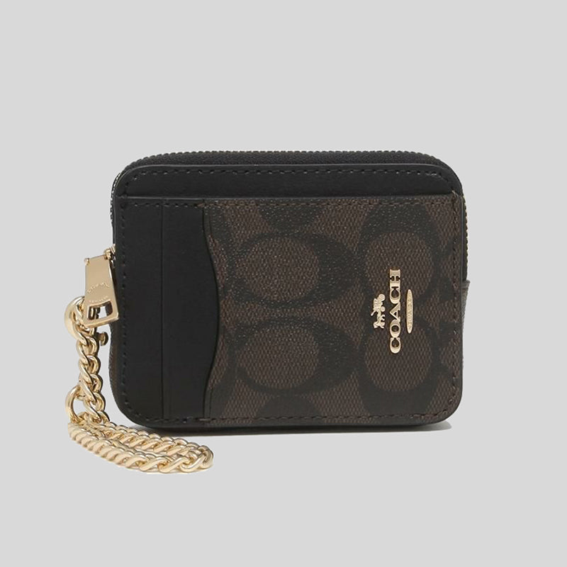 Coach Zip Card Case