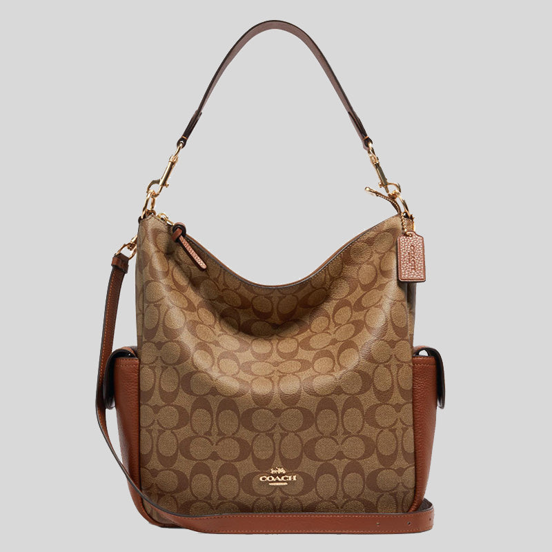 Coach shop khaki bag