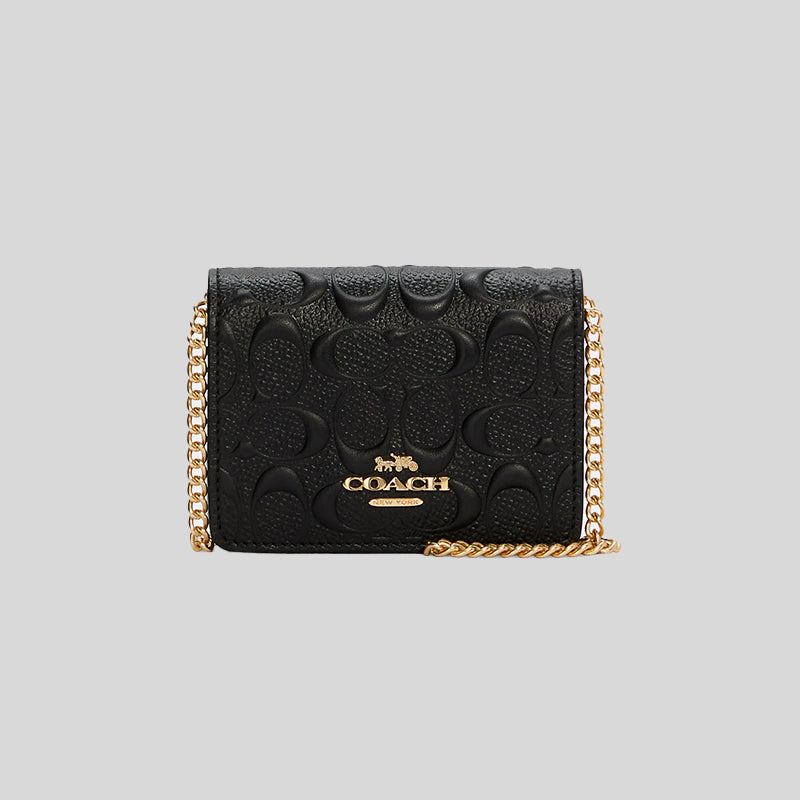 Coach mini best sale wallet price