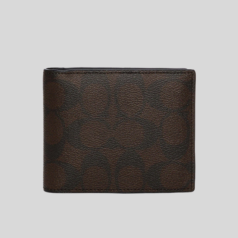 Male coach wallet hotsell