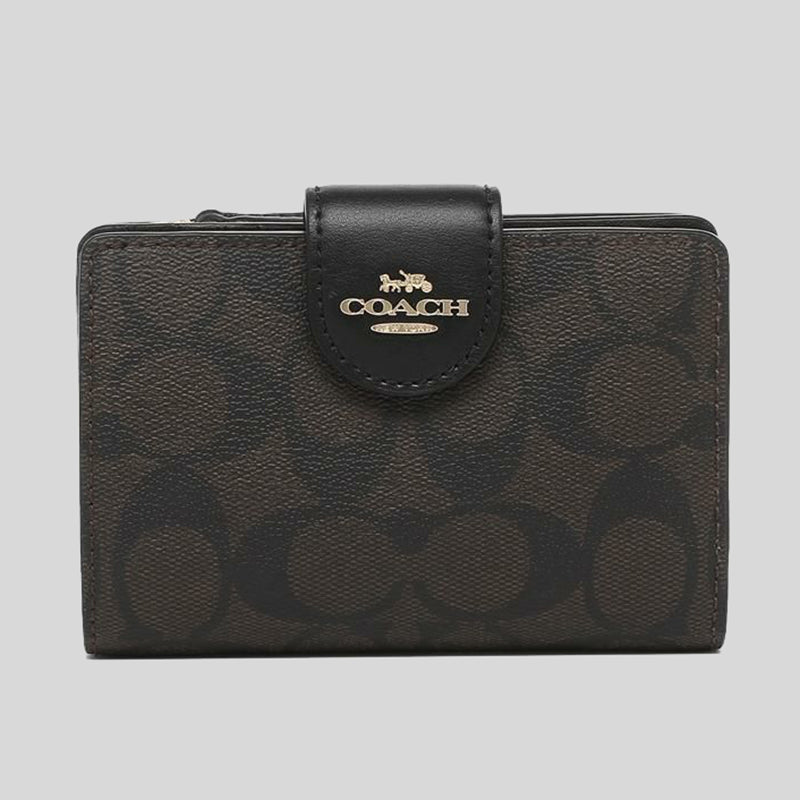 Coach wallet medium size store