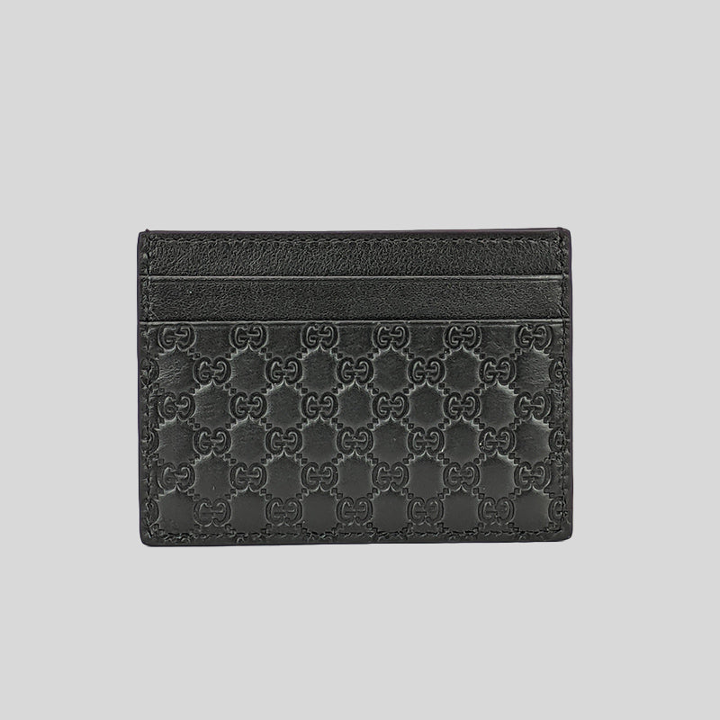 Guccissima card case Clearance