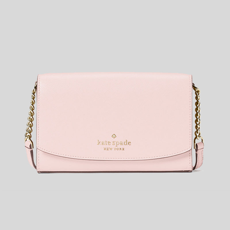 Kate Spade Staci Small Flap Crossbody in Pink Ruby (WLR00632