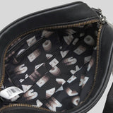 Marc Jacobs DTM The Flash Leather Crossbody Bag Black H107L01SP22