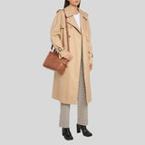 MARC JACOBS Leather The Tote Small Traveler Tote Bag Argan Oil H009L01SP21