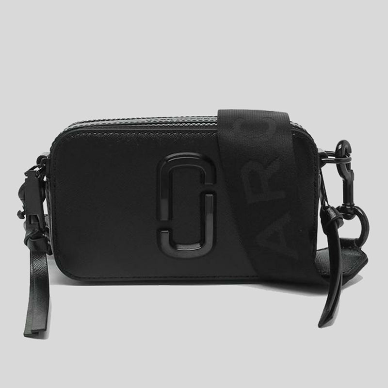 Marc Jacobs Black Snapshot DTM Small Camera Bag at FORZIERI