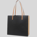 MARC JACOBS Grind Colorblocked Tote Smoked Almond Multi M0016131