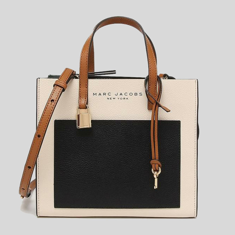 Marc Jacobs Mini Grind Satchel Tote Bag M0016132 Sandshell Multi