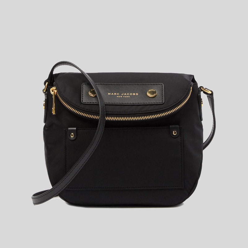 MARC JACOBS Preppy Nylon Mini Natasha Crossbody Bag Black M0012909 LussoCitta