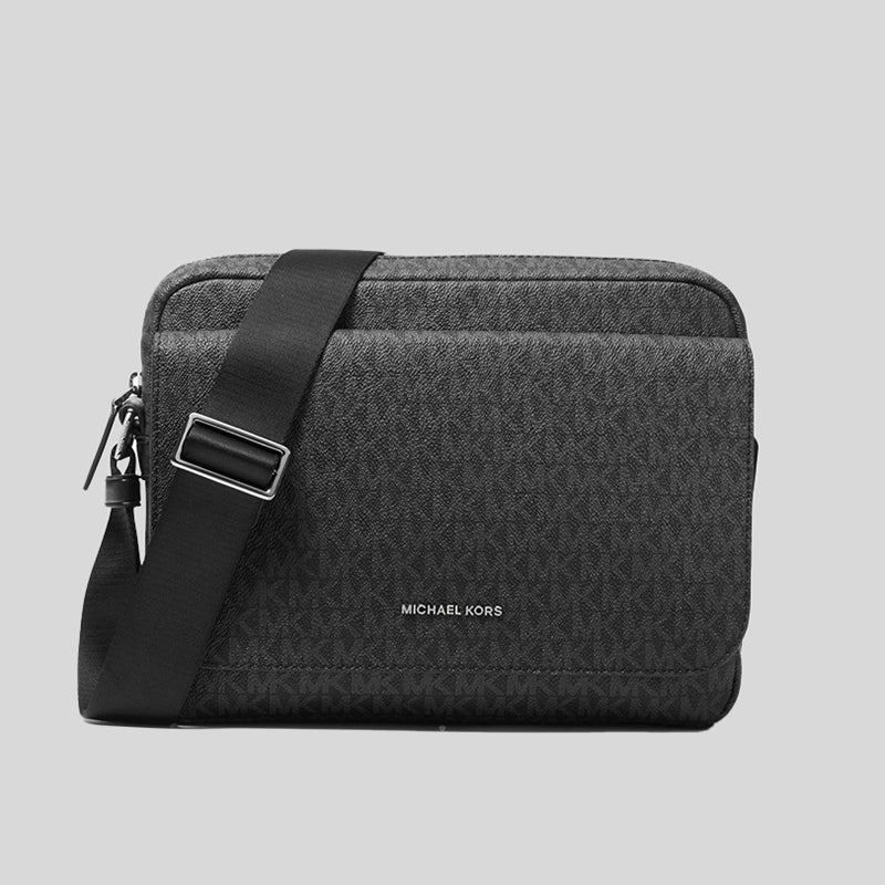 Michael Kors Cooper Logo Camera Bag Black 37U0SCOM0B LussoCitta