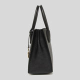 MICHAEL KORS Mercer Medium Pebbled Leather Crossbody Bag Black 35S1GM9M2L