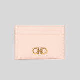 Salvatore Ferragamo Calf Leather Card Holder Light Pink 0746667 Luxury handbag chanel Dior lv gucci coach Kate spade Marc Jacobs TORY BURCH Michael Kors ferragamo Burberry lusso citta lussocittaa designer handbag