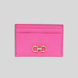 Salvatore Ferragamo Calf Leather Card Holder Hot Pink 0750042 Luxury handbag chanel Dior lv gucci coach Kate spade Marc Jacobs TORY BURCH Michael Kors ferragamo Burberry lusso citta lussocittaa designer handgab