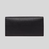 FERRAGAMO Gancini Wallet With Chain Black 0770374