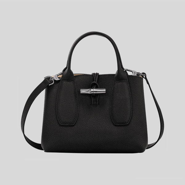 LONGCHAMP Roseau S Handbag Black 10095HPN001 lussocitta lusso citta