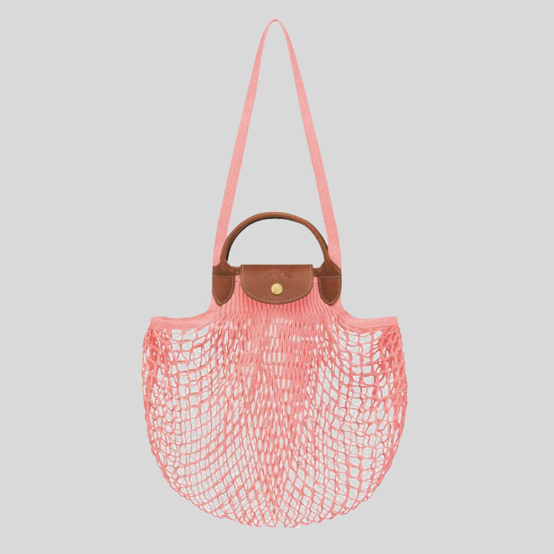 LONGCHAMP Le Pliage Filet L Mesh Bag Blush 10121HVH lussocitta lusso citta