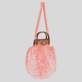 LONGCHAMP Le Pliage Filet L Mesh Bag Blush 10121HVH