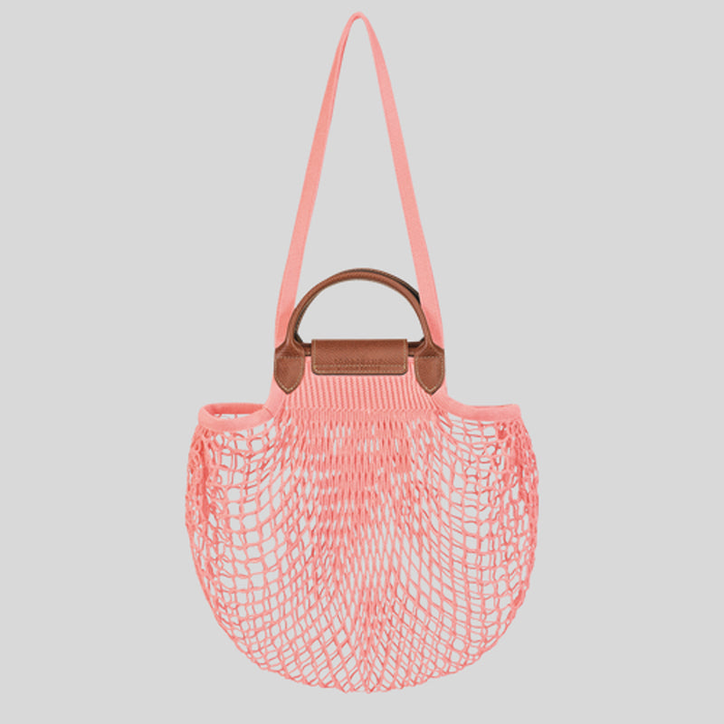 LONGCHAMP Le Pliage Filet L Mesh Bag Blush 10121HVH