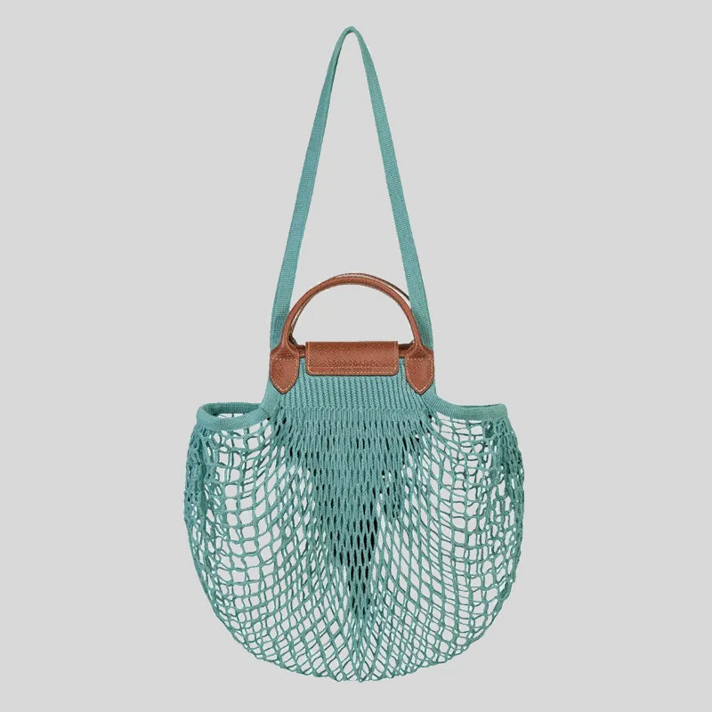 LONGCHAMP Le Pliage Filet L Mesh Bag Lagon 10121HVH