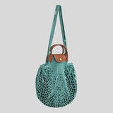 LONGCHAMP Le Pliage Filet L Mesh Bag Lagon 10121HVH
