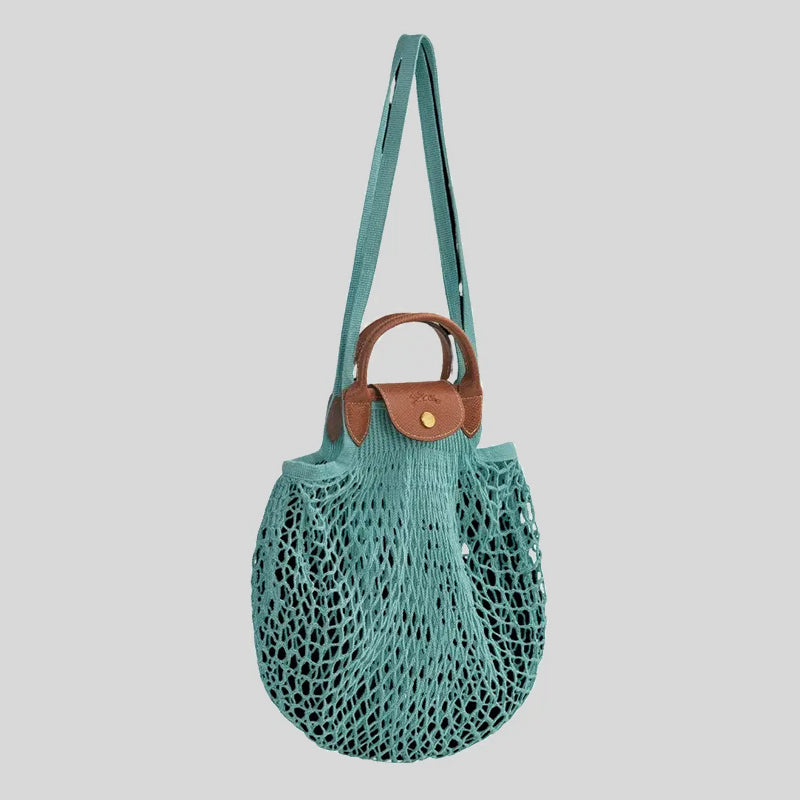 LONGCHAMP Le Pliage Filet L Mesh Bag Lagon 10121HVH