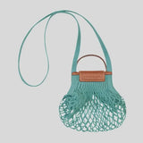 LONGCHAMP Le Pliage Filet XS Mesh Bag Lagoon 10139HVH