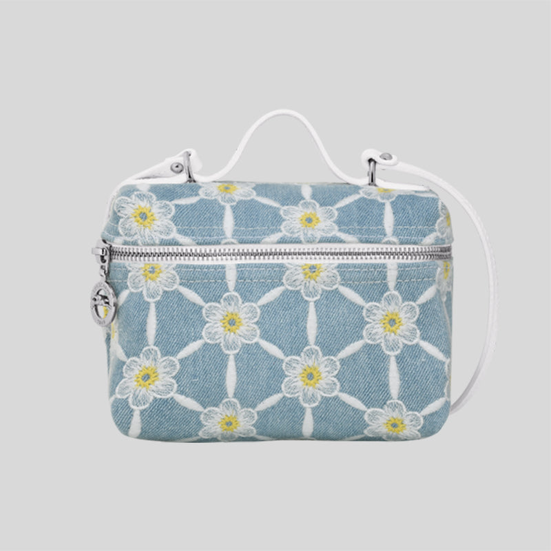 LONGCHAMP Le Pliage Collections XS Vanity Crossbody Bag Sky Blue 10187HEW lussocitta lusso citta
