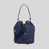 Tory Burch Virginia Nylon Bucket Bags Tory Navy 134652 lussocitta lusso citta